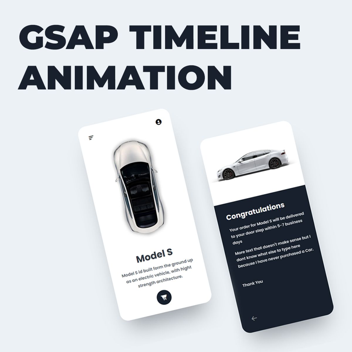 GSAP Timeline Animation Library (3.0)