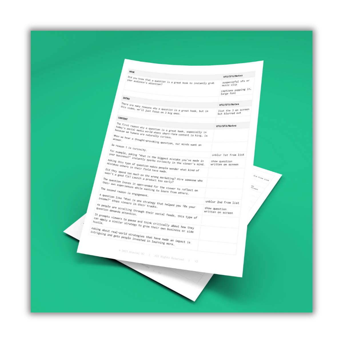 YouTube Video Script Template [Includes a sample video script!]