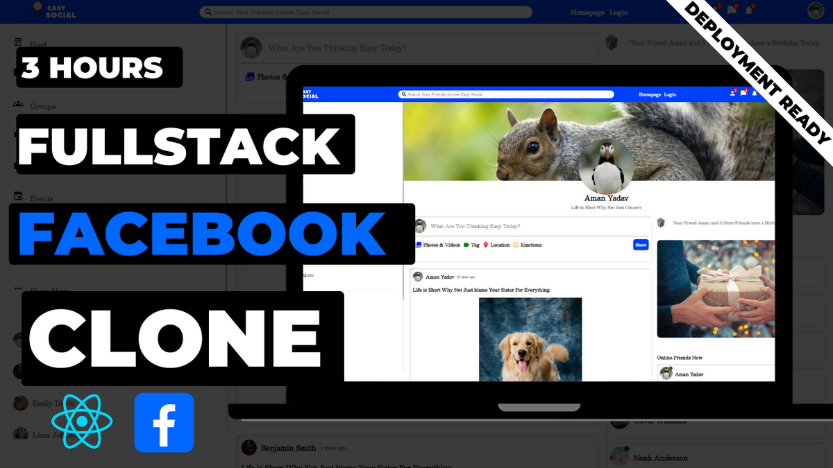 Build Your First Fullstack Social Media Application
