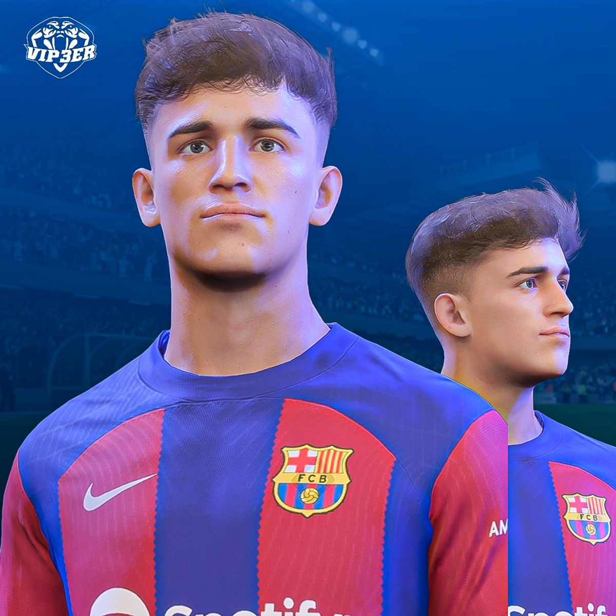 Pablo Gavi FaceMod By ViP3eR For FIFA 23 & FIFA 22