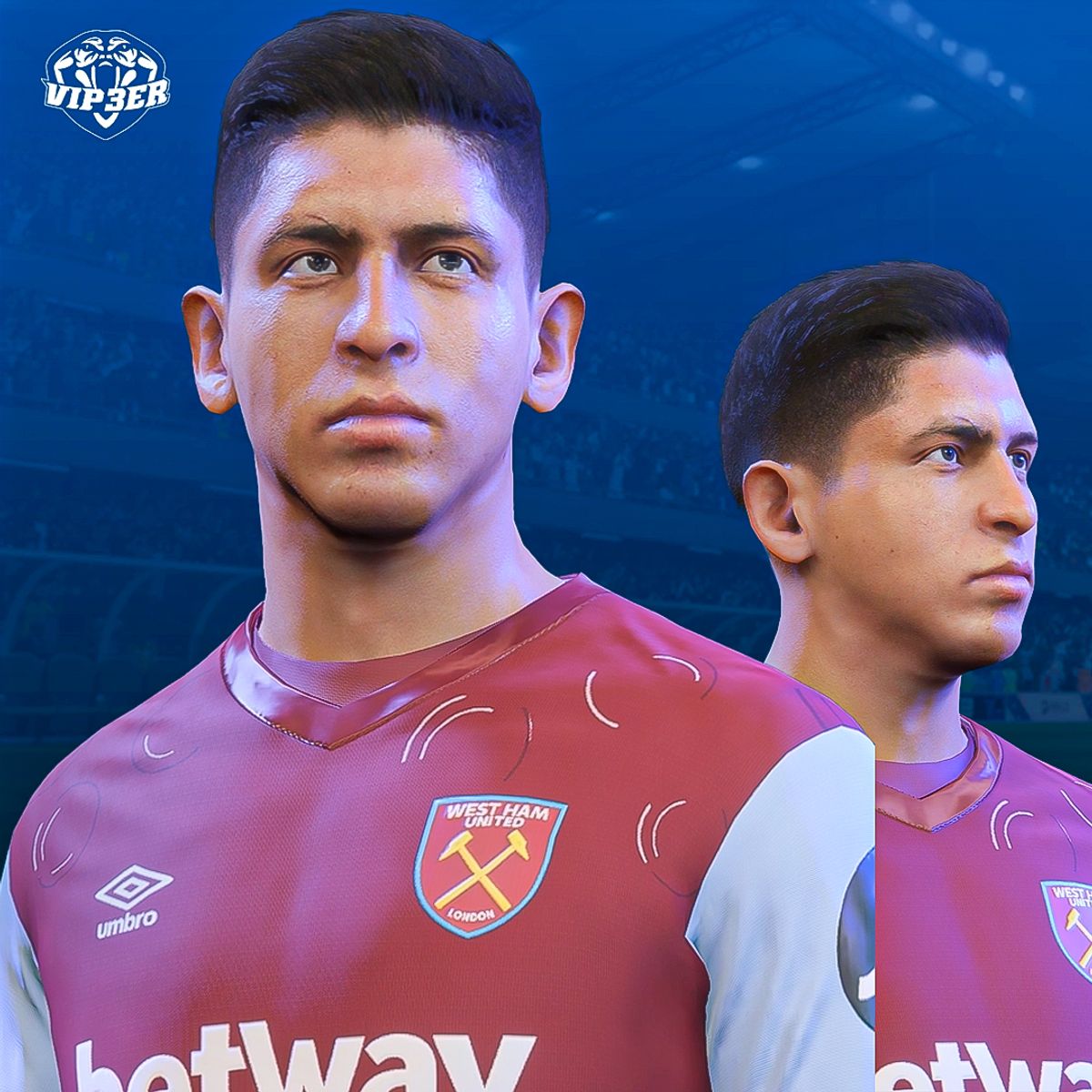 Edson &Aacute;lvarez FaceMod By ViP3eR For FIFA 23 & FIFA 22
