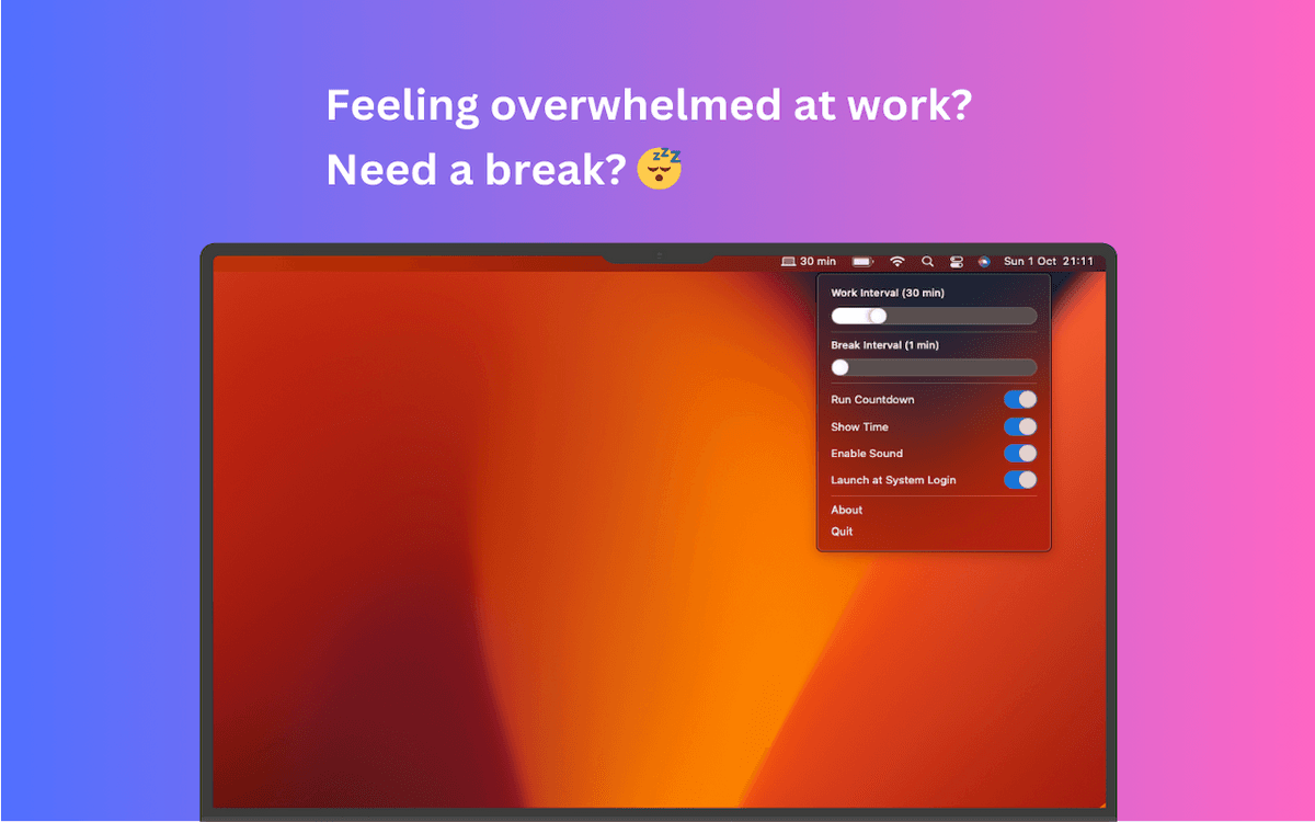 UP - Time to Take a Break