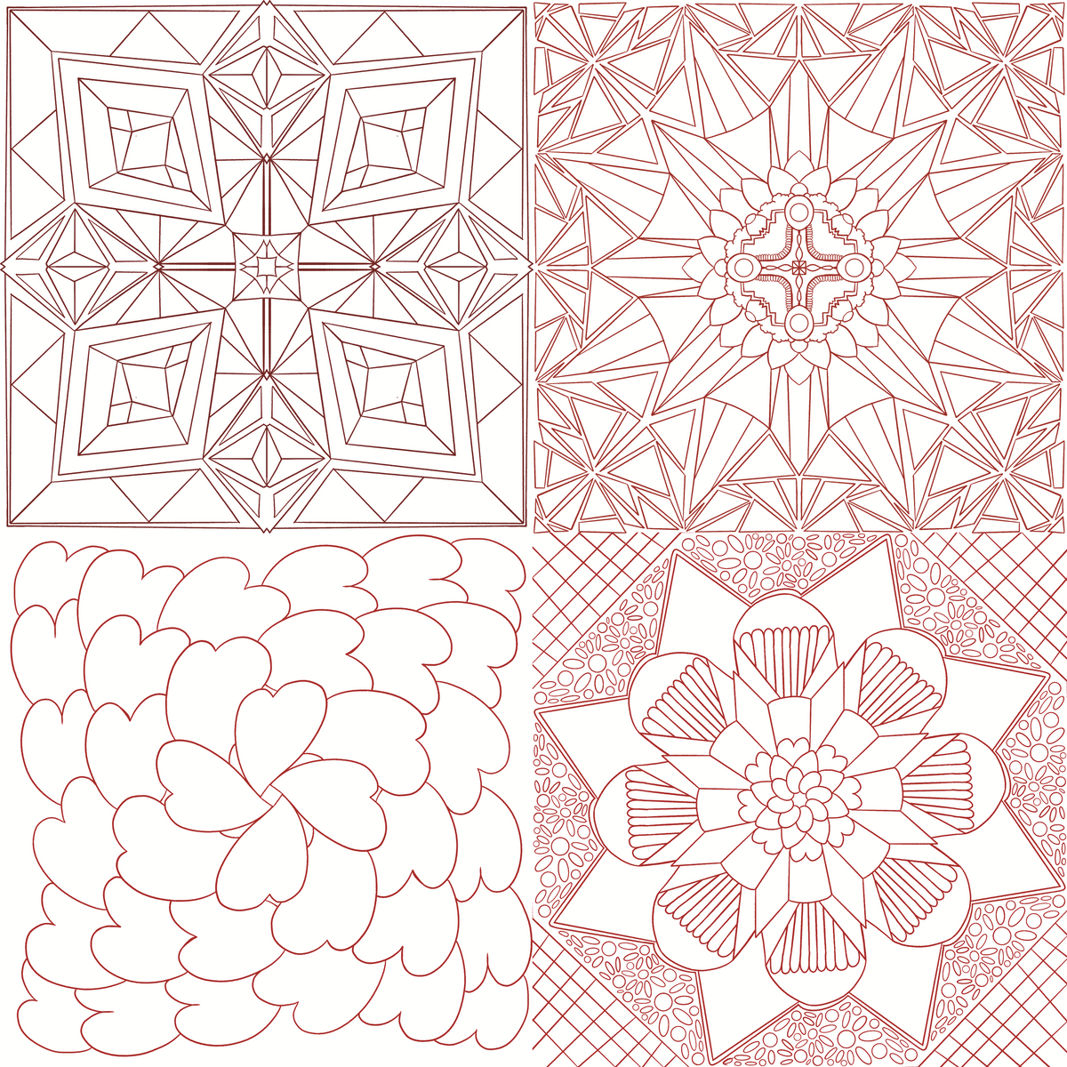 Autumnspider Mandala (pdf) coloring Book Vol 1