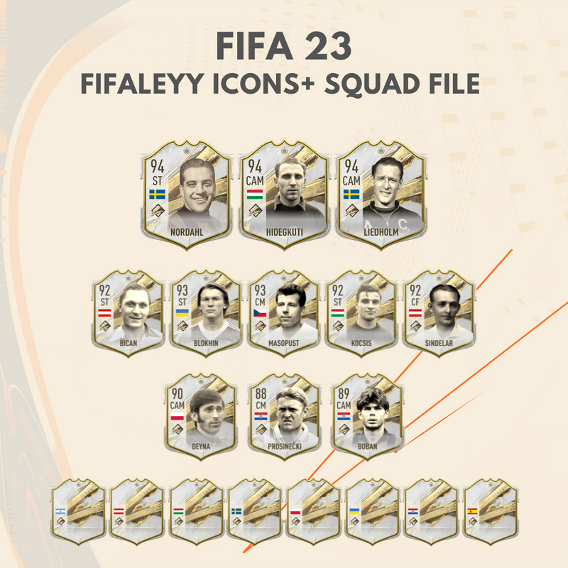 Fifaleyy Is Creating Icon Database Mods For Fifa Buymeacoffee