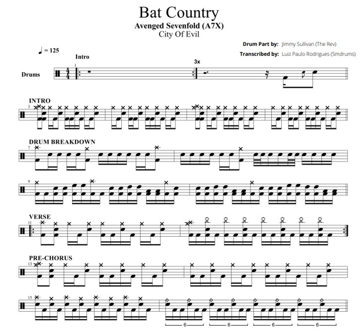 Avenged Sevenfold - Bat Country