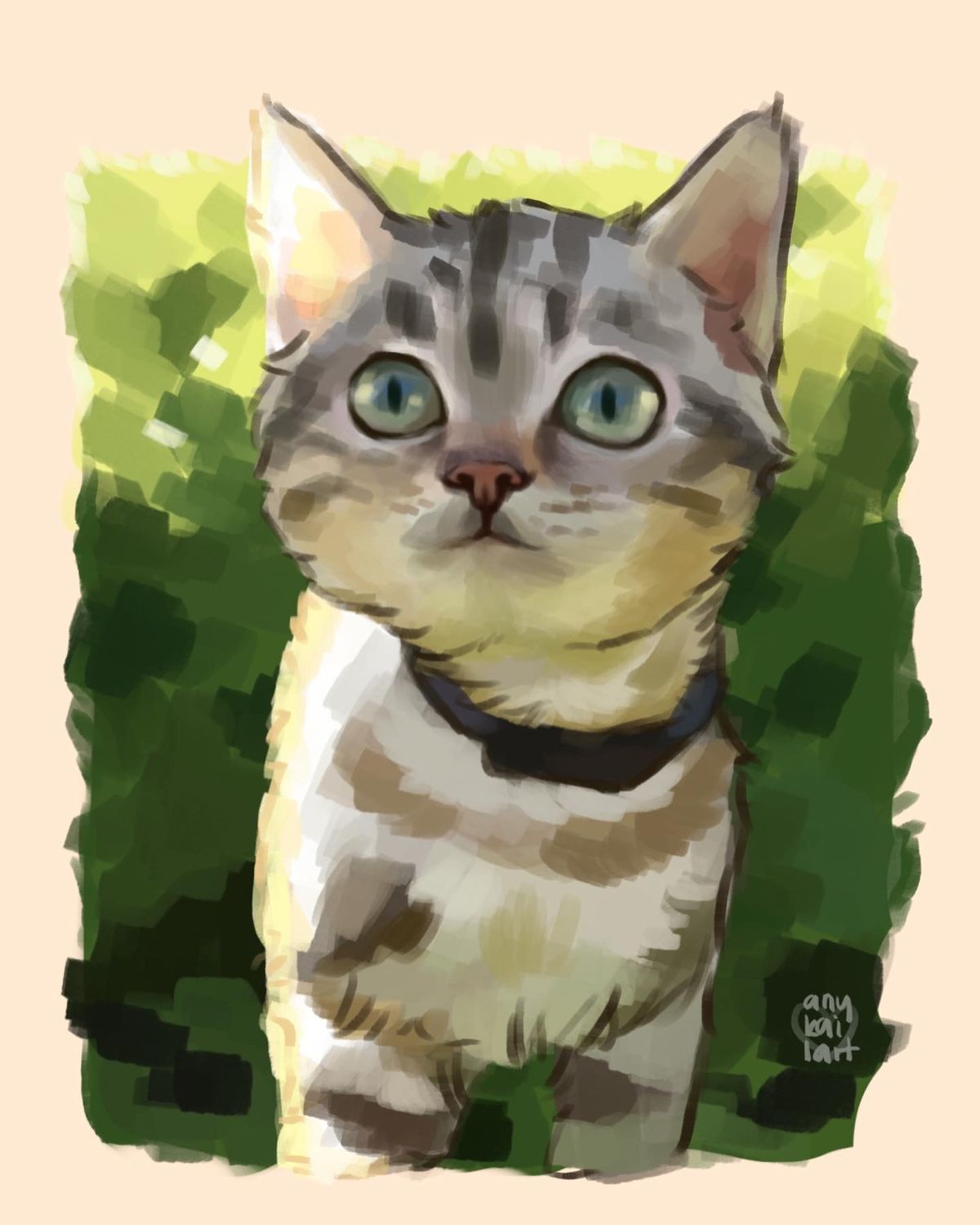 One animal digital portrait