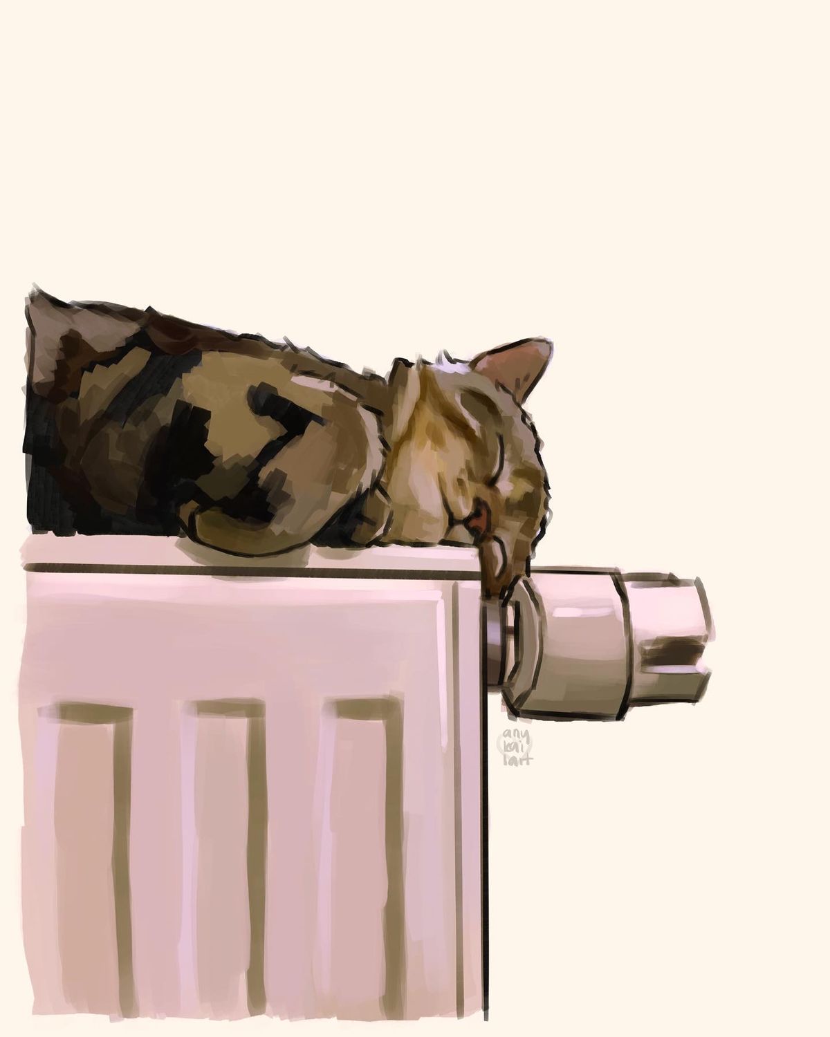 One animal digital portrait