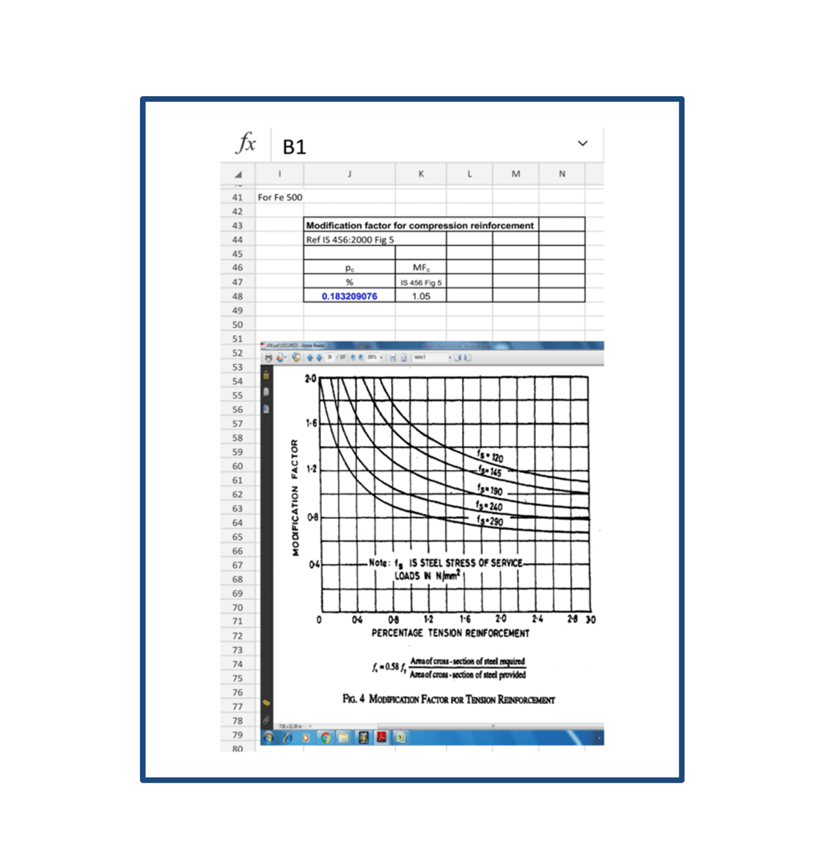 Design Of Beam As Per Is 456 Excel - The Best Picture Of Beam