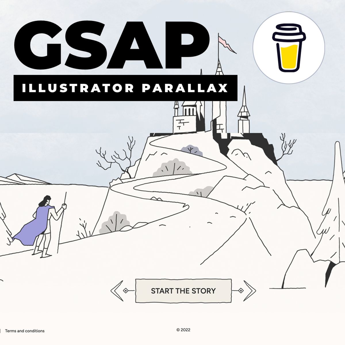 GSAP Illustration Parallax Animation