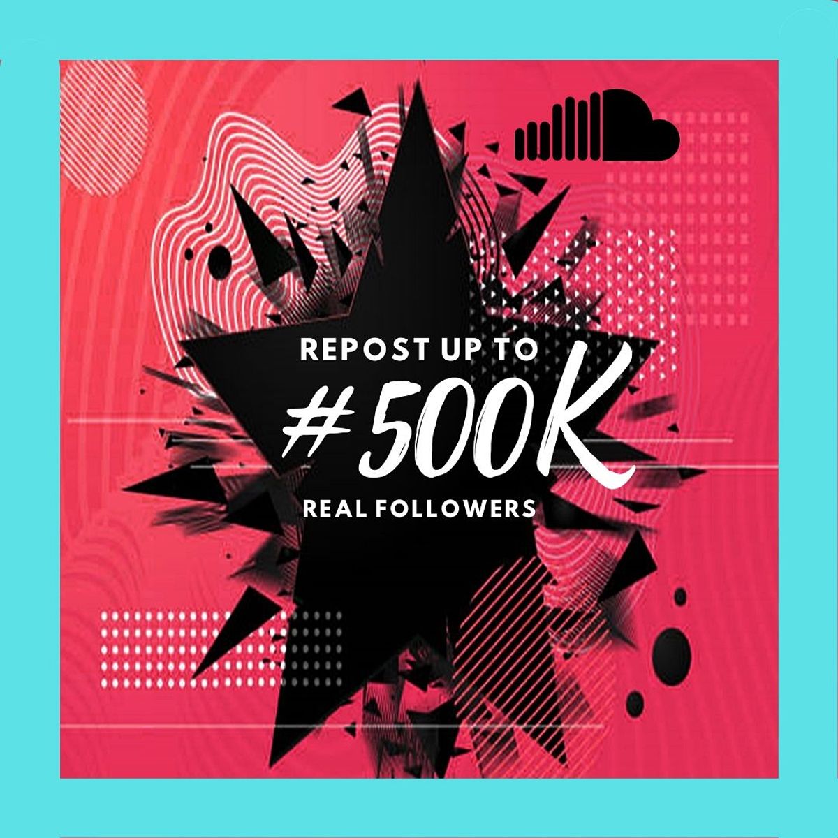We Repost Your Track Or Mix/Set To 500K Followers