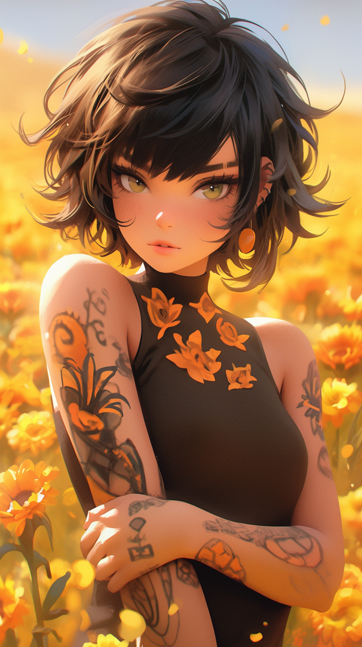 Beautiful Anime Girls Prompt
