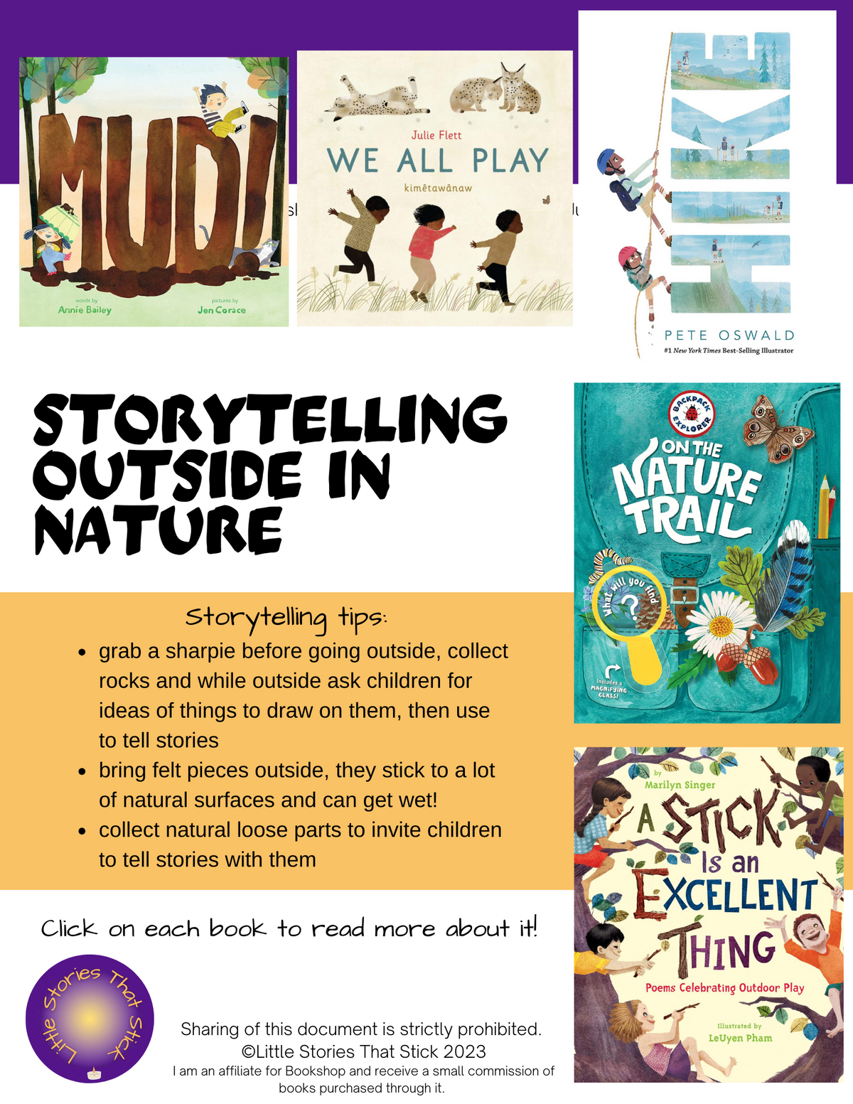 Outdoor Storytelling Tips