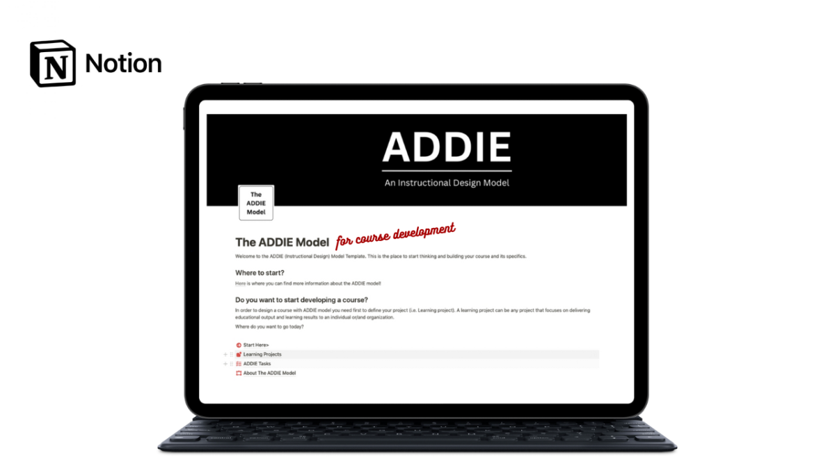 The ADDIE Model for Course Development
