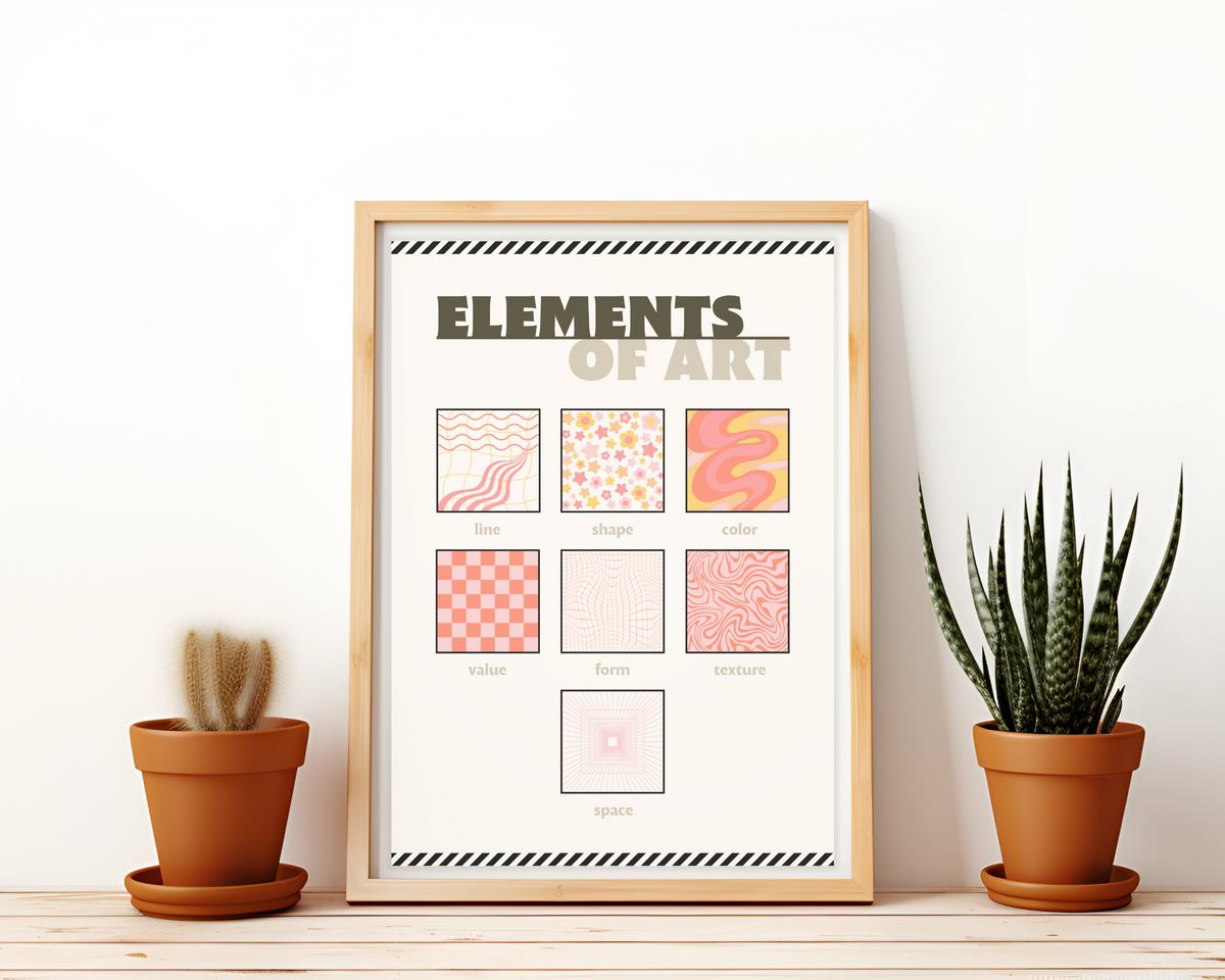 Elements of Art & Principles of Design Posters