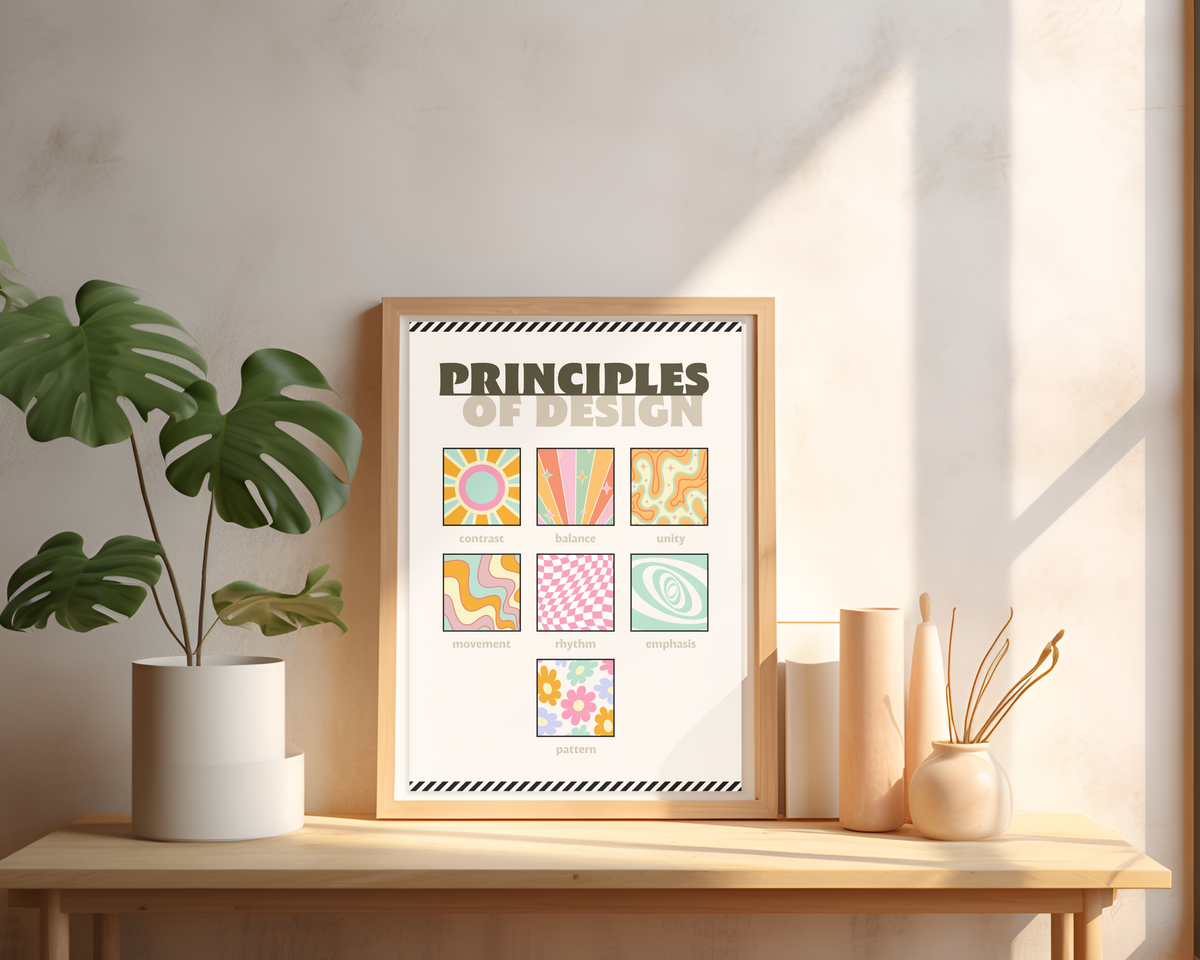 Elements of Art & Principles of Design Posters
