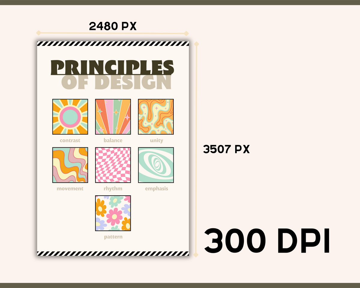 Elements of Art & Principles of Design Posters