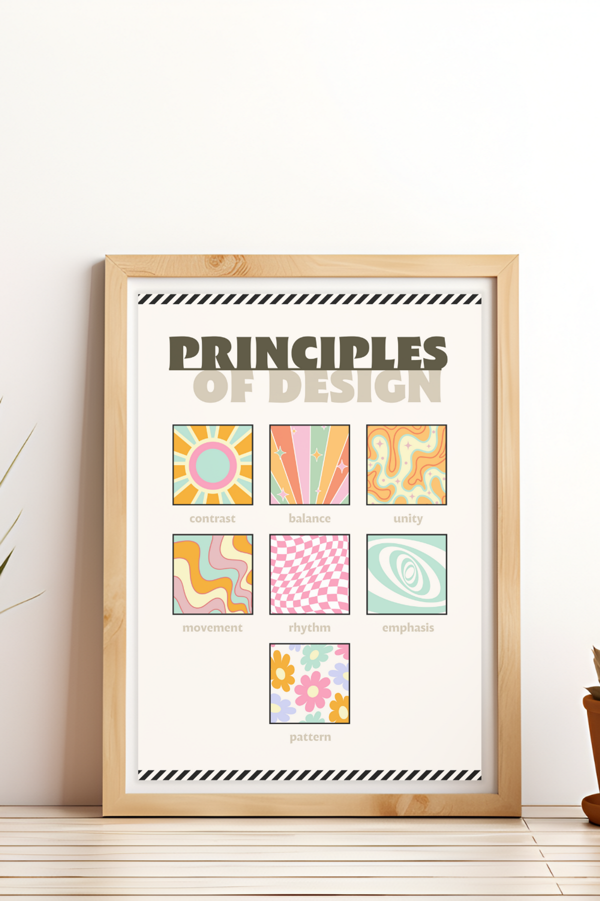 Elements of Art & Principles of Design Posters