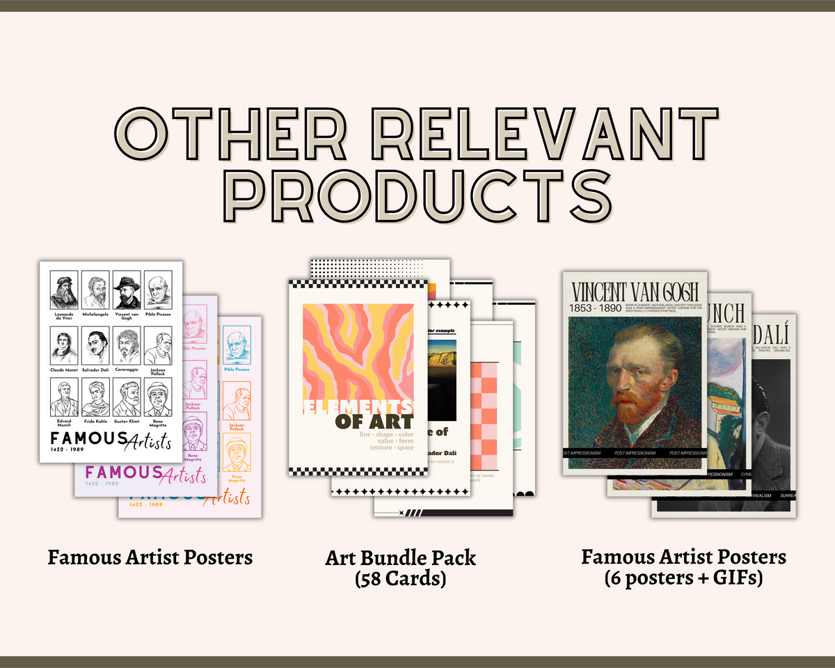 Elements of Art & Principles of Design Posters