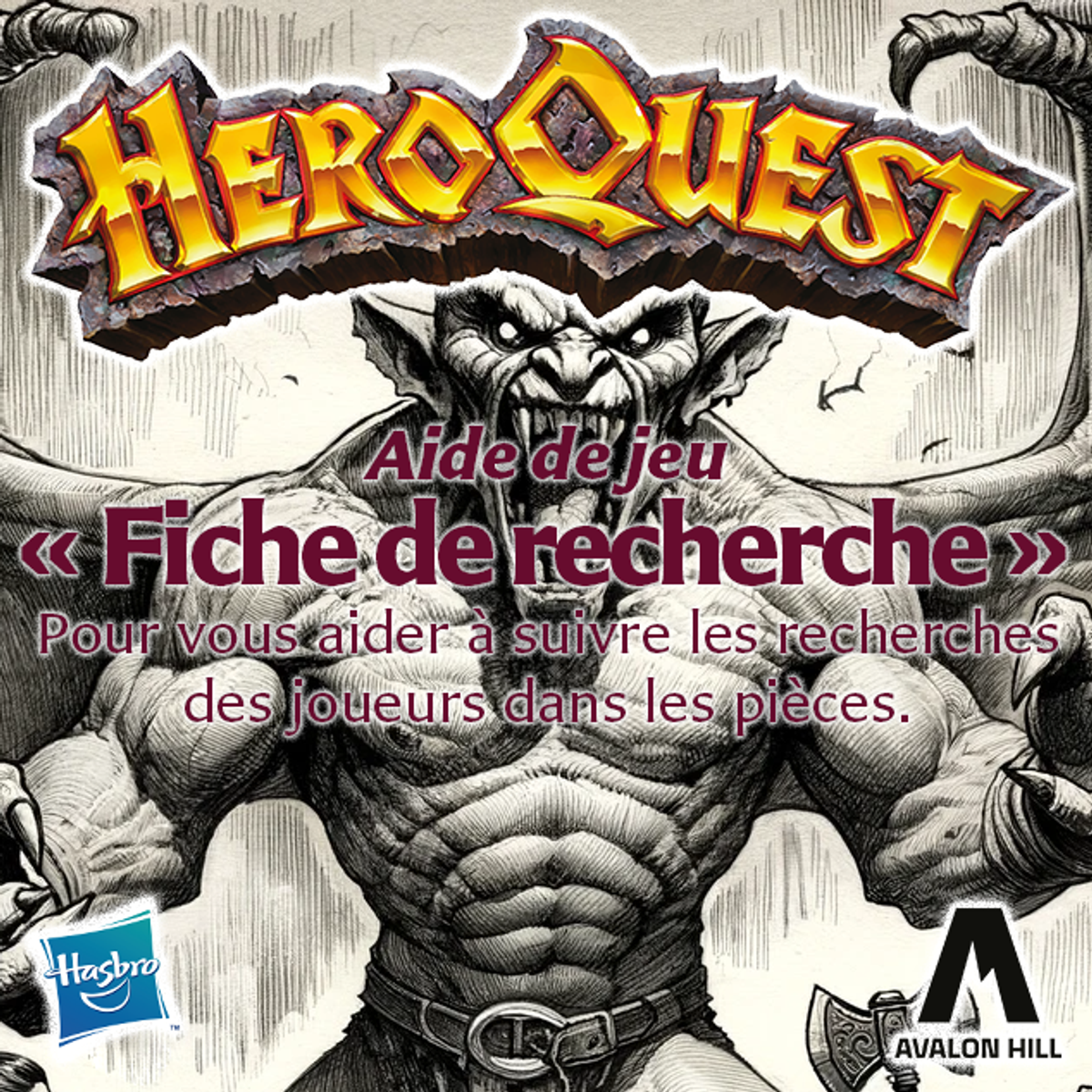 HeroQuest - FR - Fiche de recherche