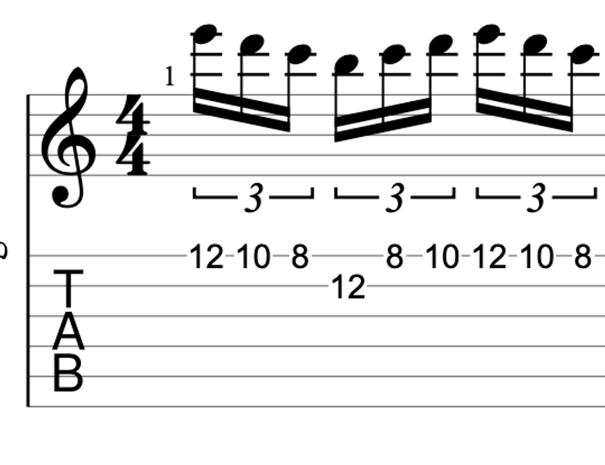Paul Gilbert Alternate Guitar Lick (This will make you practice) TAB