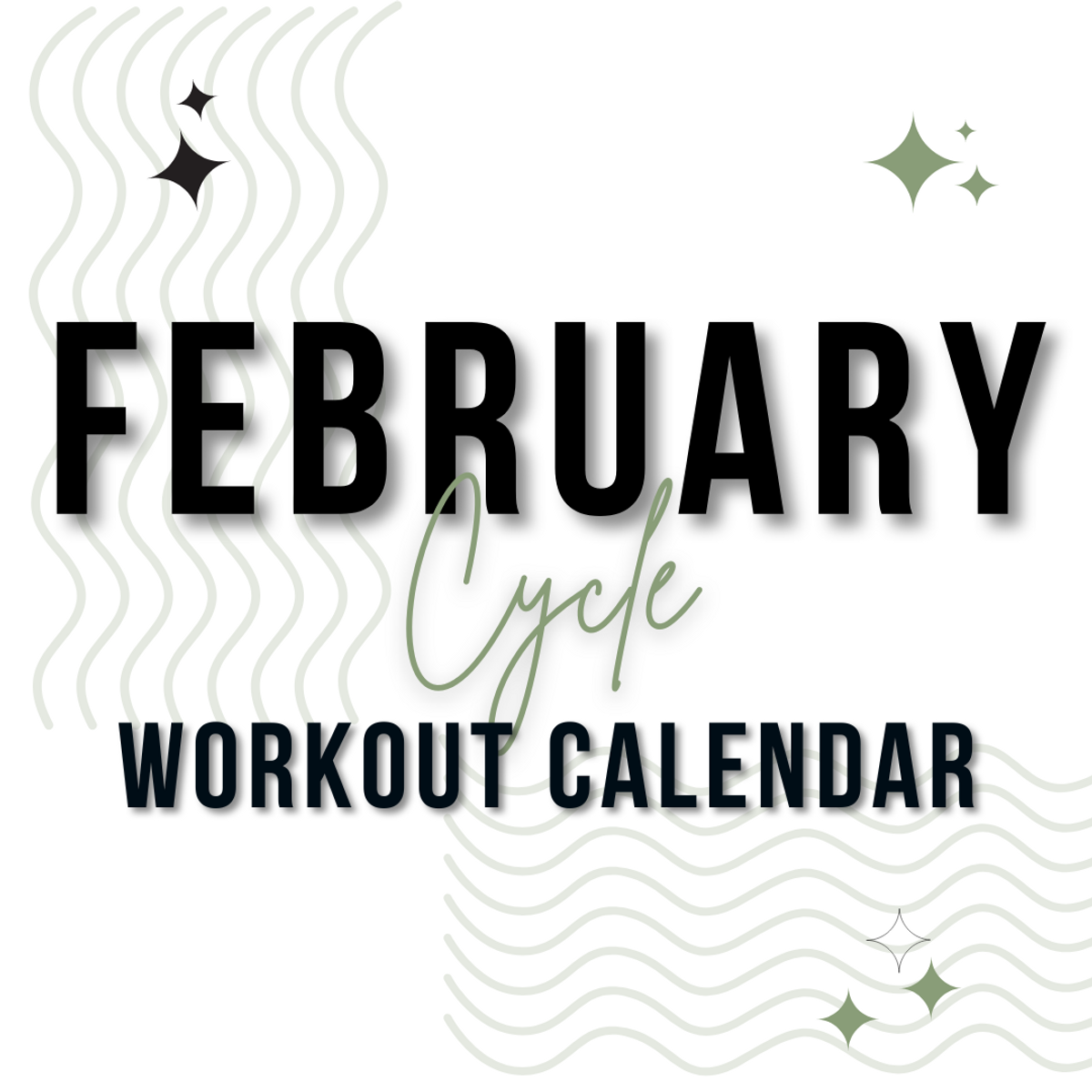 February Cycling Calendar