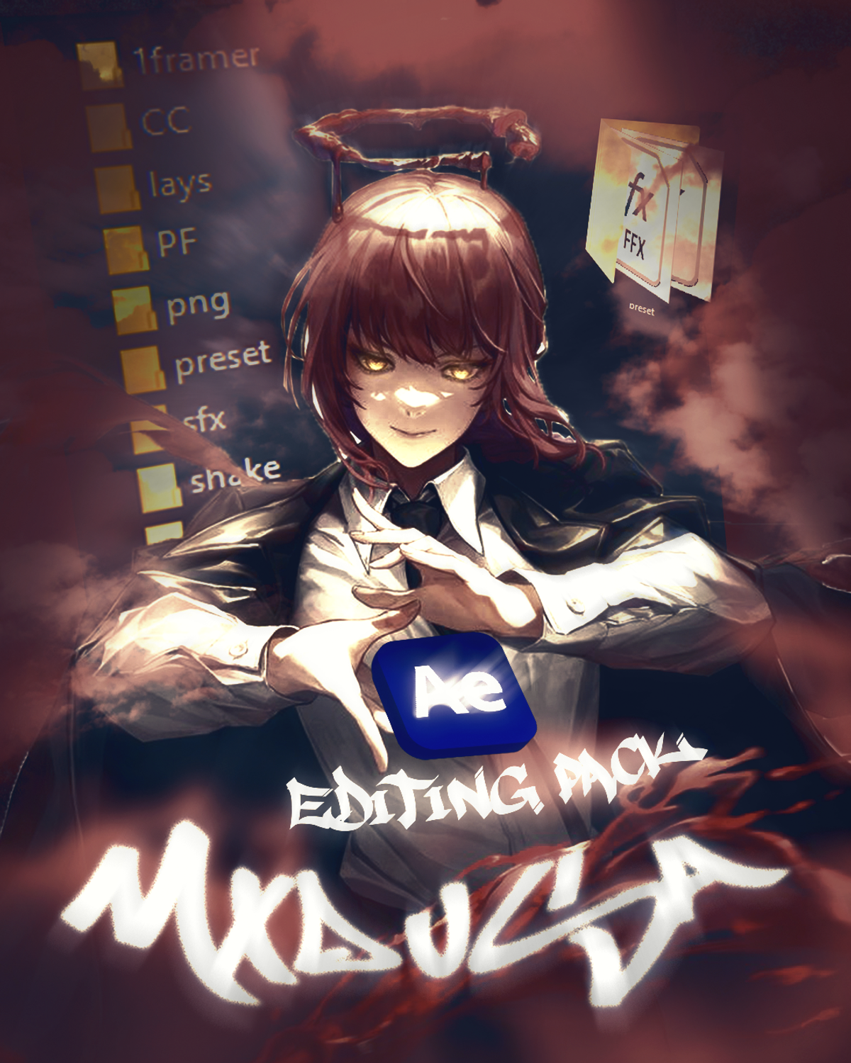 MXD AMV EDITING PACK