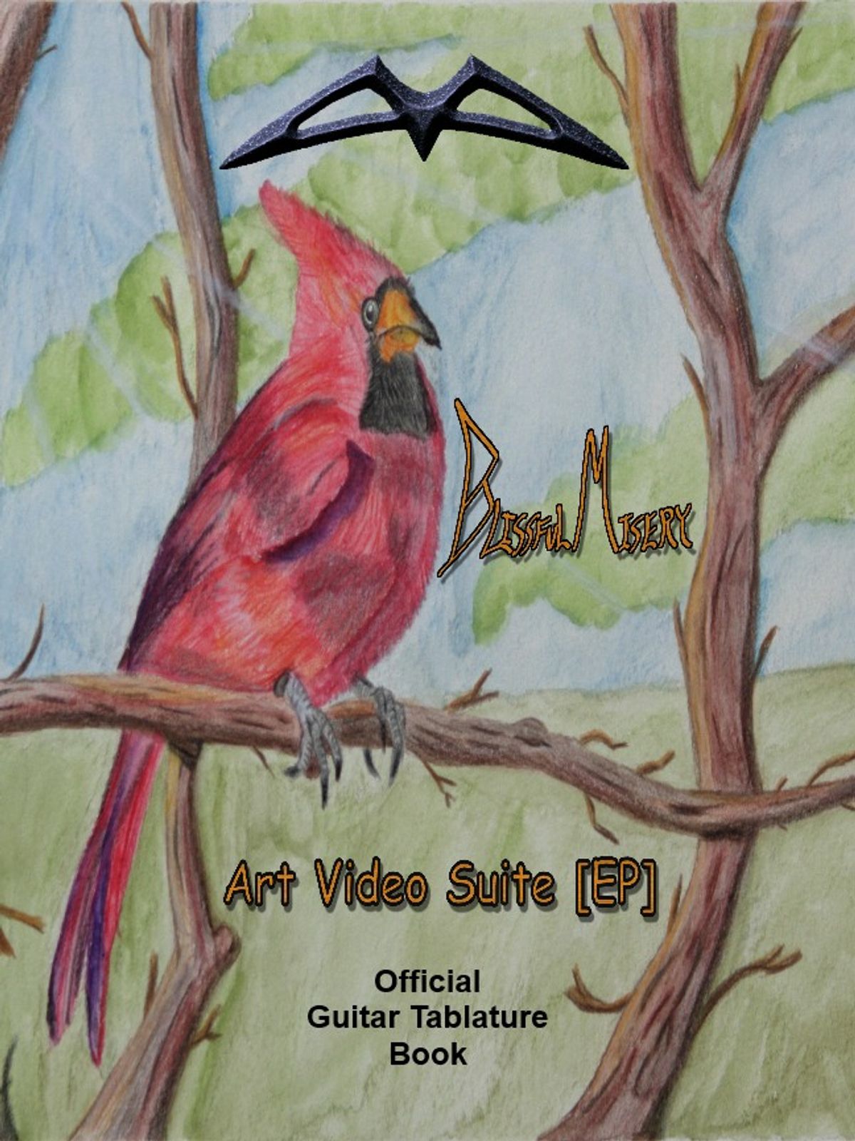 Official Guitar Tablature EBook: Blissful Misery: Art Video Suite [EP]