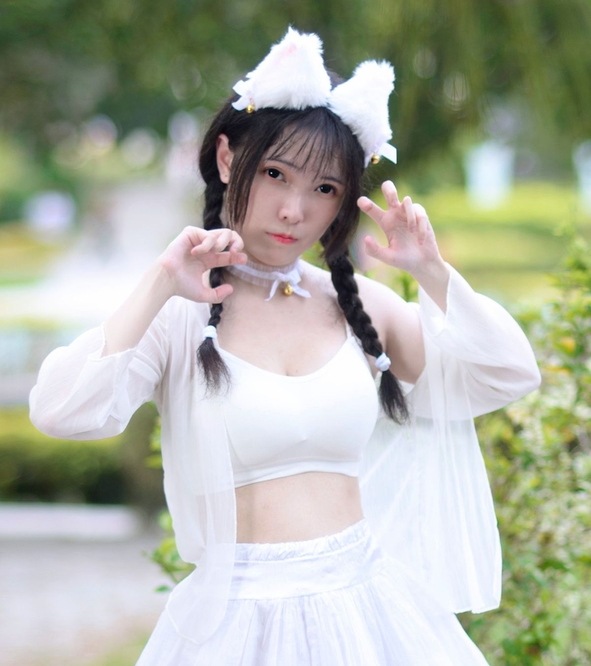 White Kitty Set