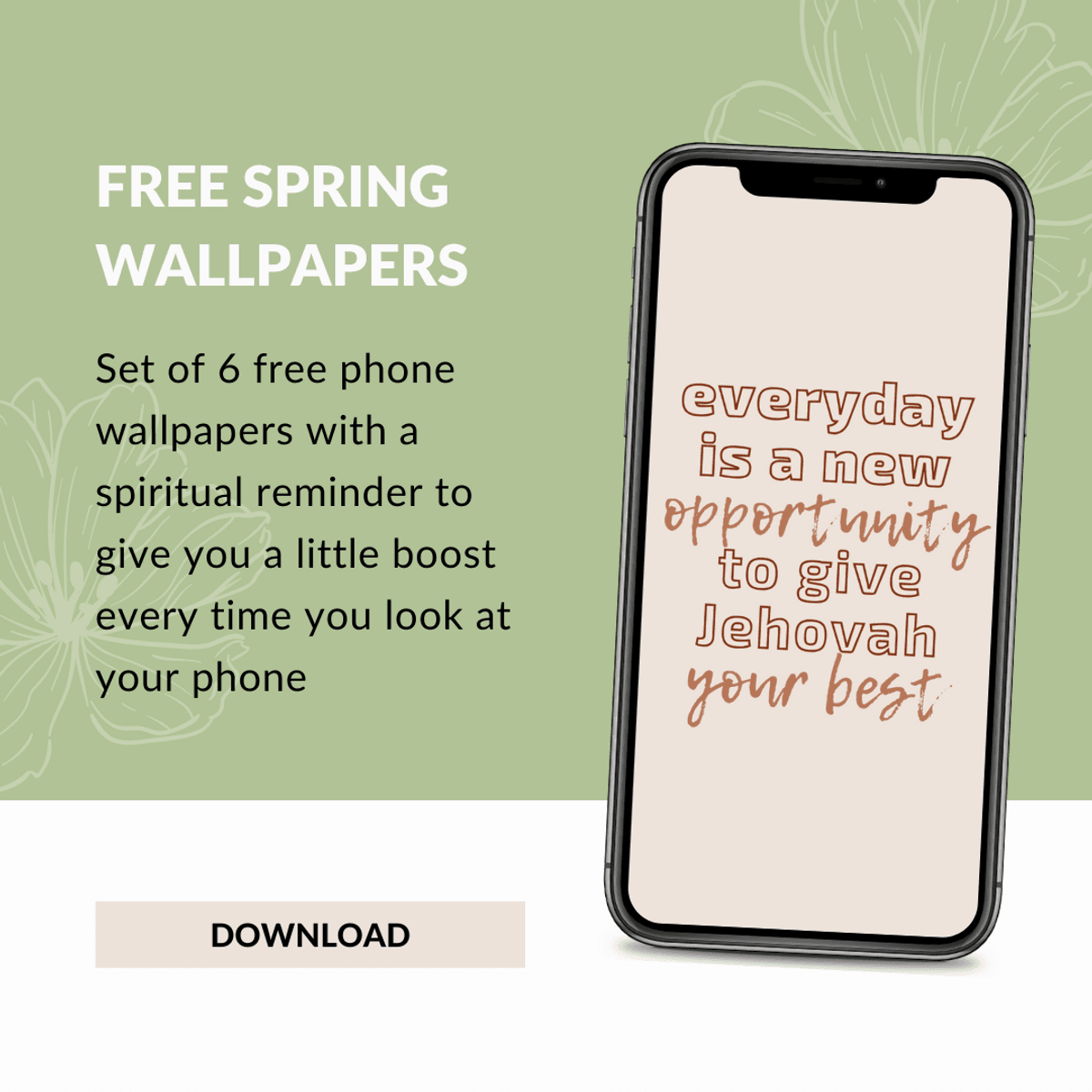 Spring Phone Wallpapers - Set of 6