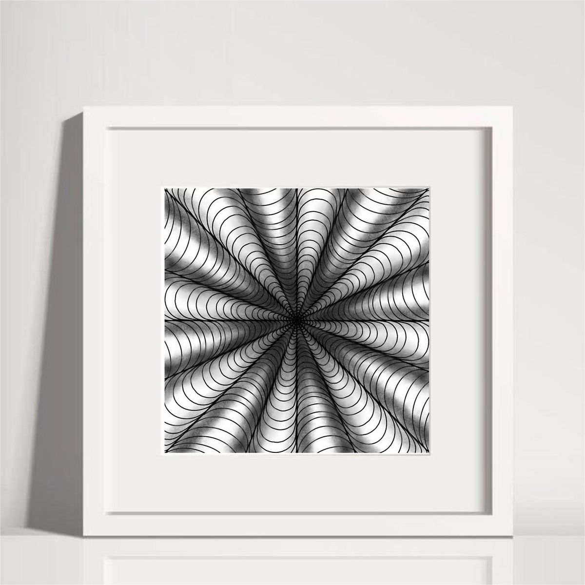 Abstract doodling drawing.