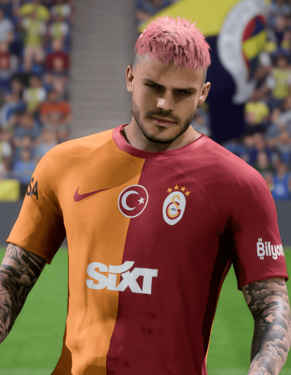 Icardi - Pink Hair [FIFA22/23/FC24] - Buymeacoffee