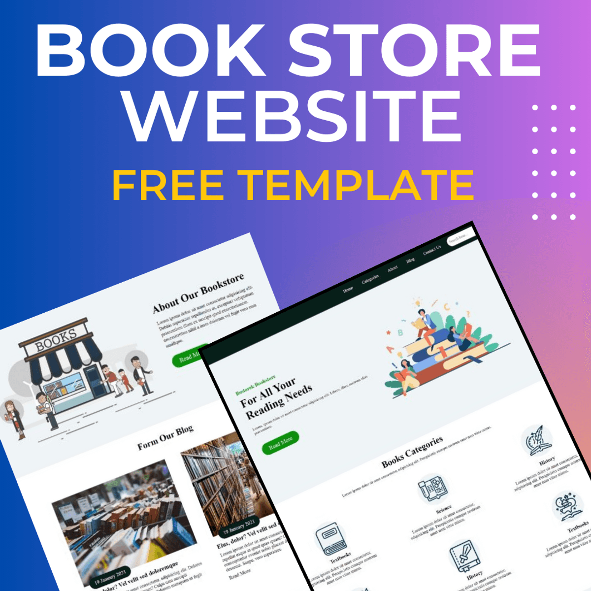 Online Book Store Website - Buymeacoffee