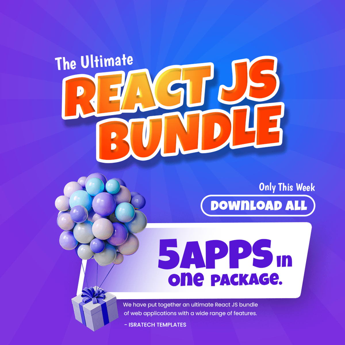 ULTIMATE REACT JS BIG BUNDLE | 5-in-One Package🎉 - Buymeacoffee