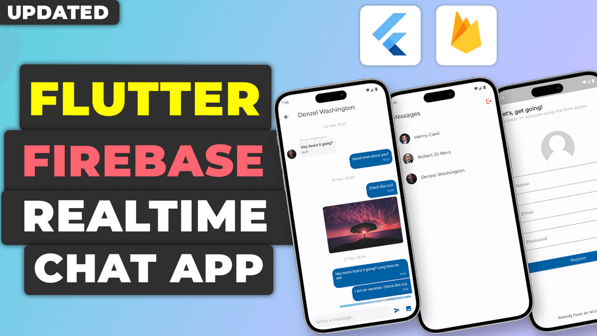 Flutter Chat App | Source Code - Buymeacoffee