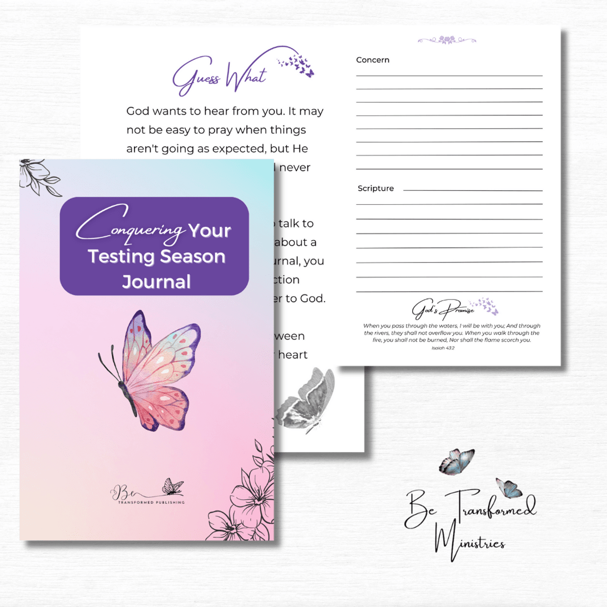 Conquering Your Season of Testing Printable Journal