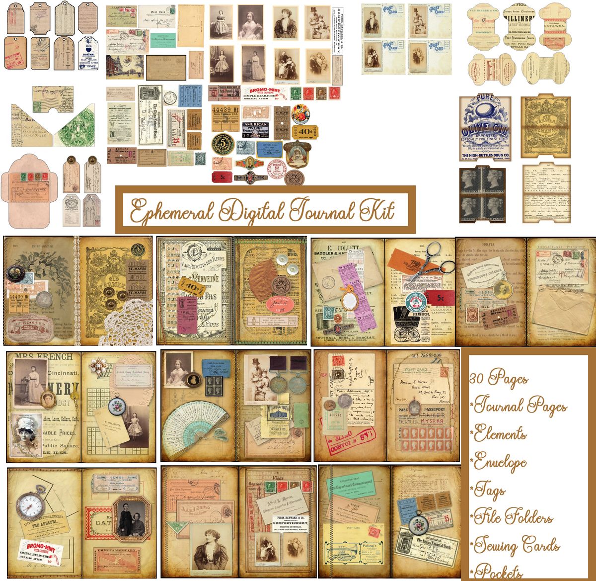 Ephemeral Digital Journal Kit