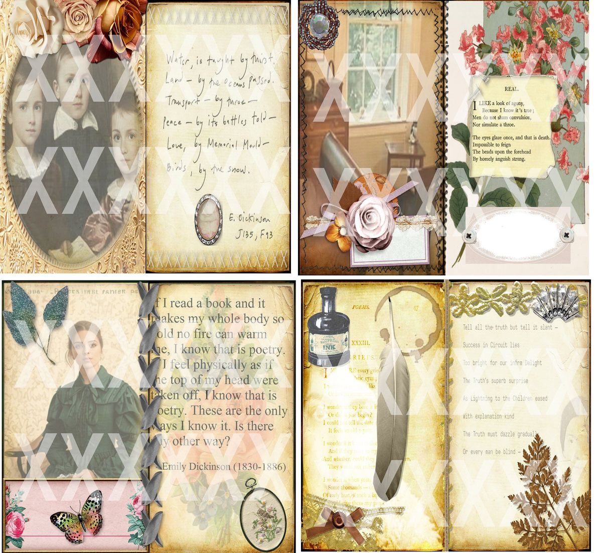 Emily Dickinson's Journal (Digital Journal Kit)