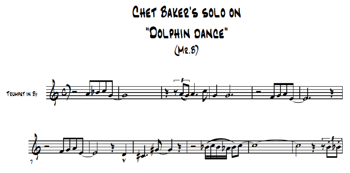 Dolphin Dance - Chet Baker