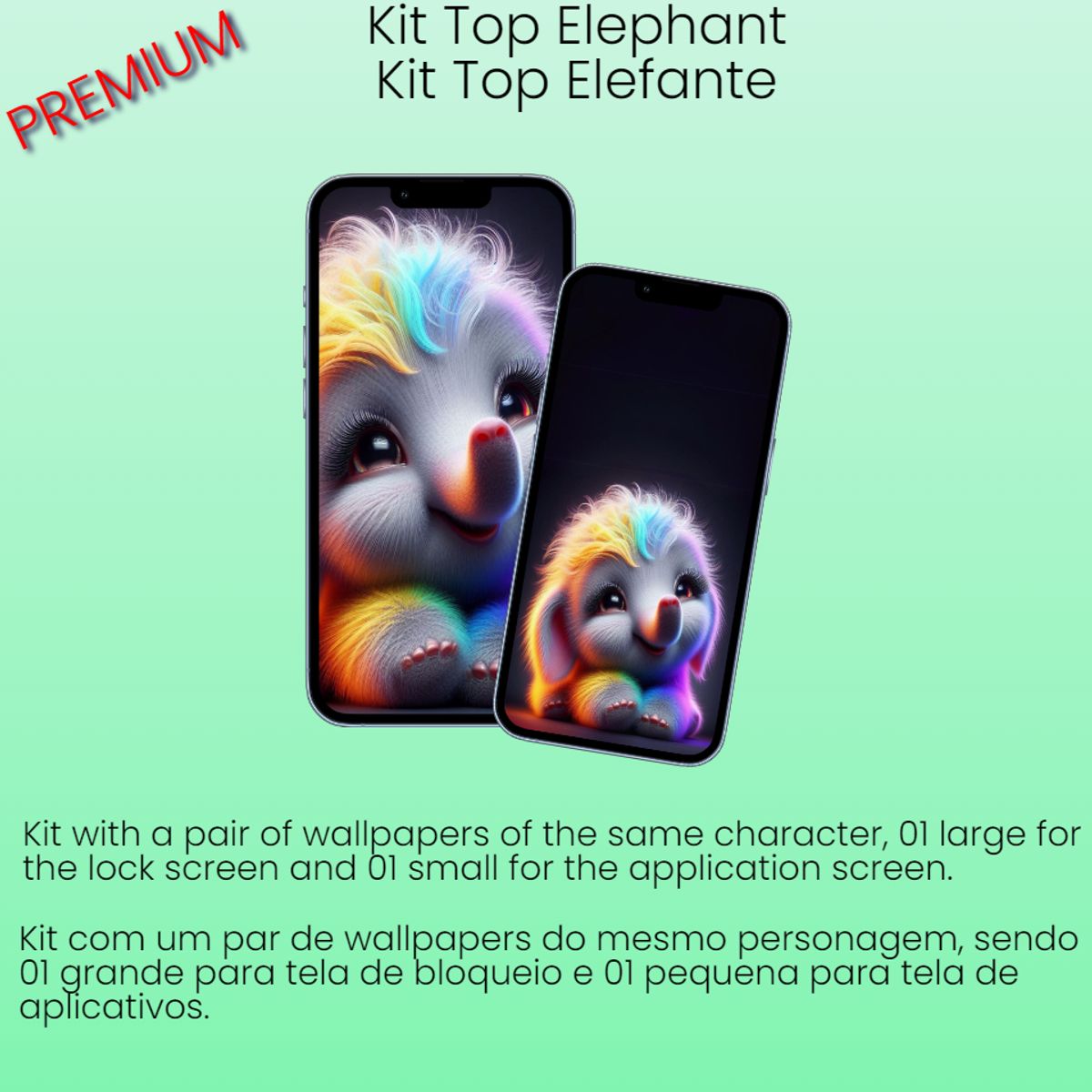 Kit Elephant - 2 Images