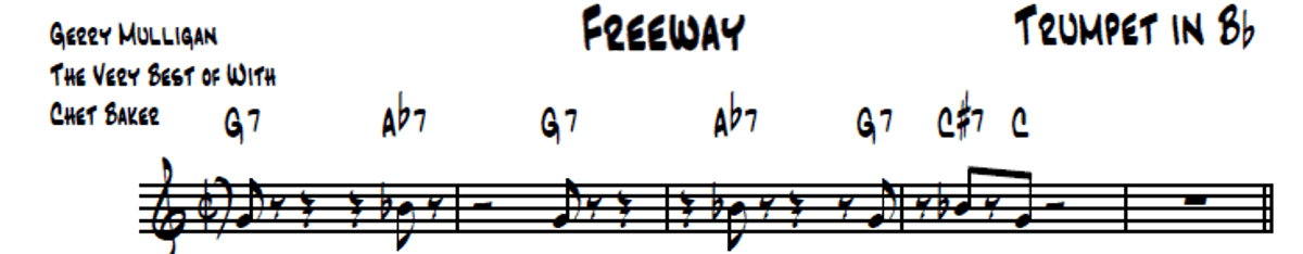 Freeway - Chet Baker