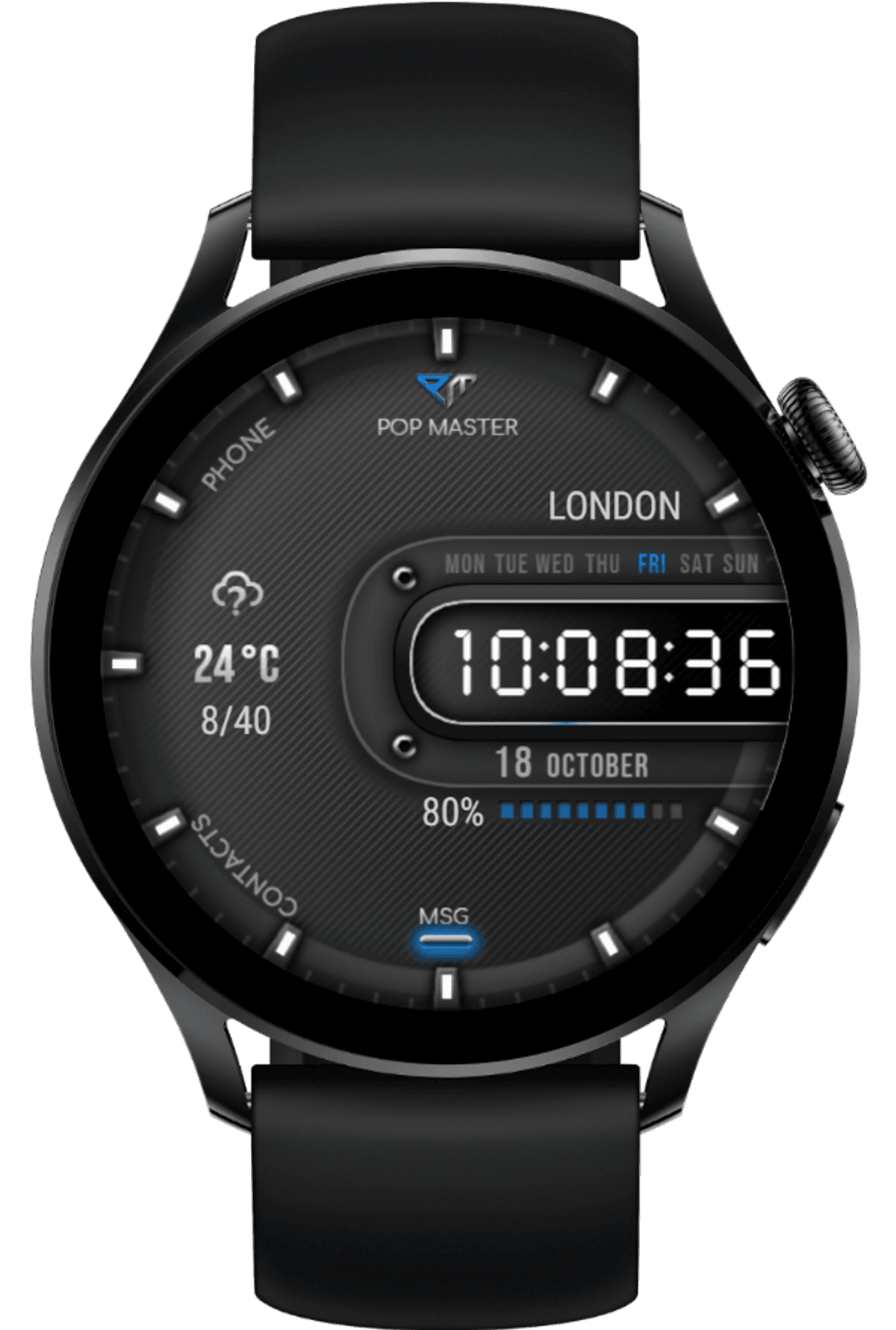 Pop 305 Watch series - Day and night mode