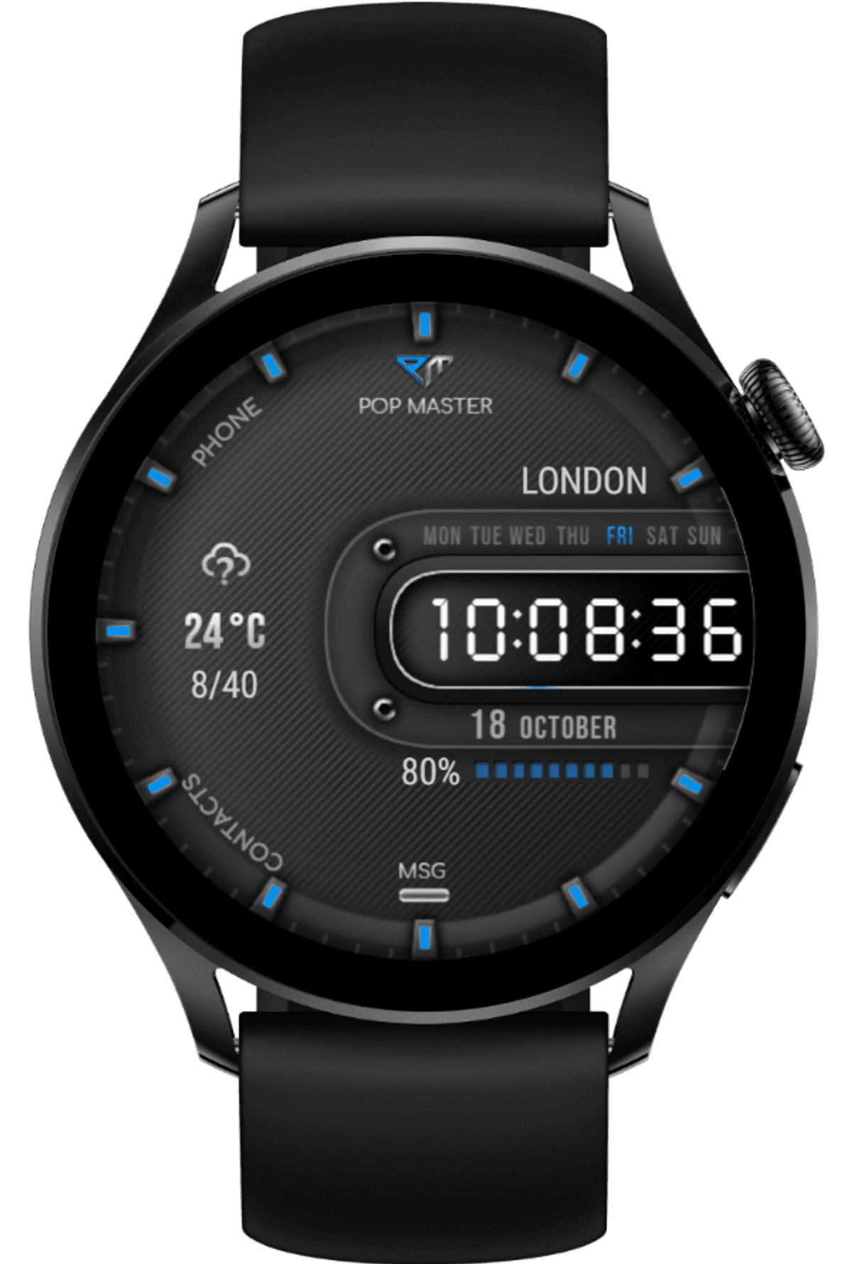 Pop 305 Watch series - Day and night mode