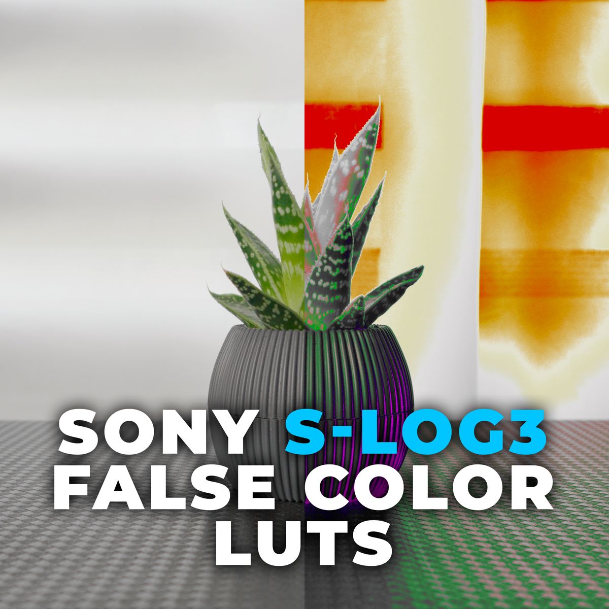 GK SLog3 False Color LUTs