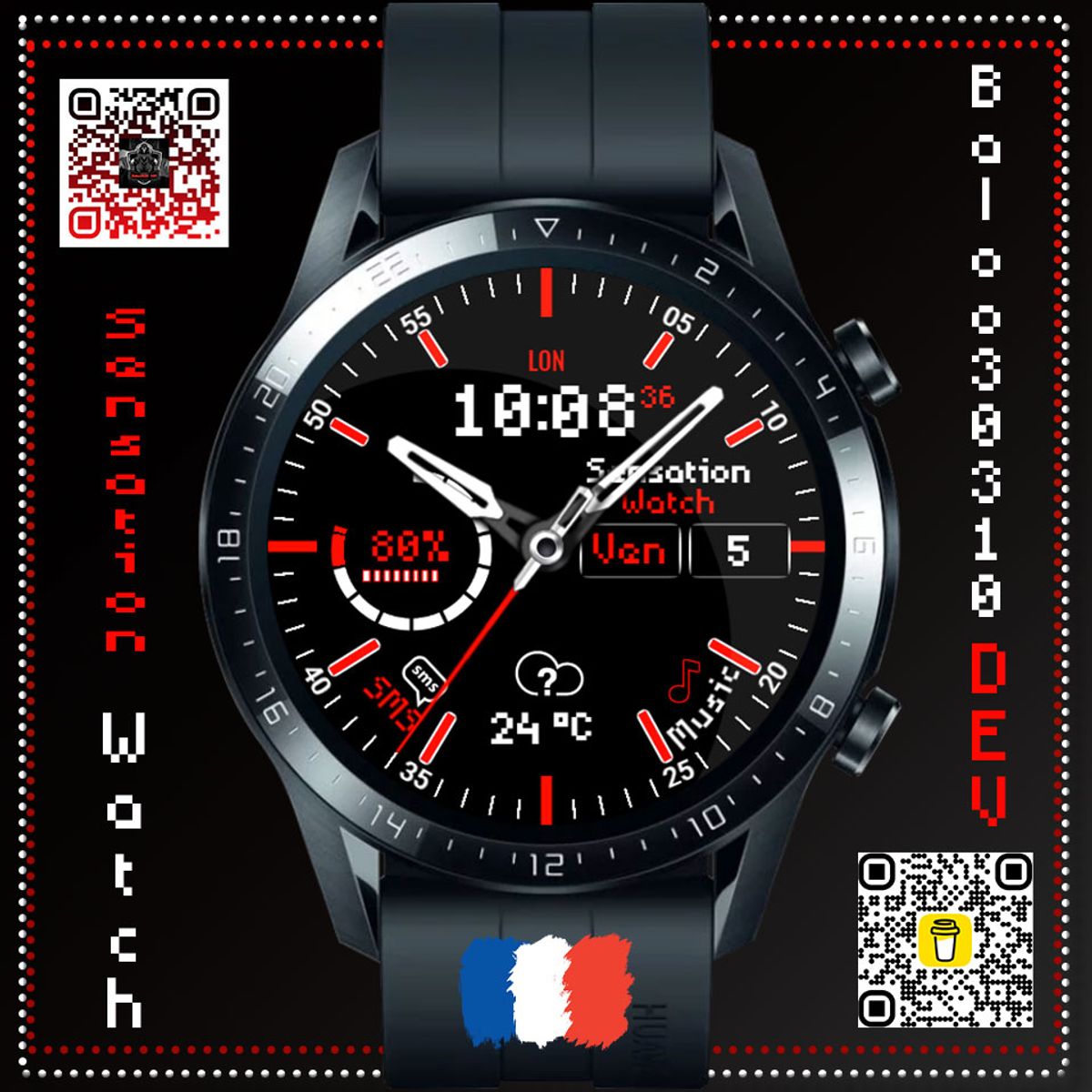 Sensation Watch fr GT2 46MM