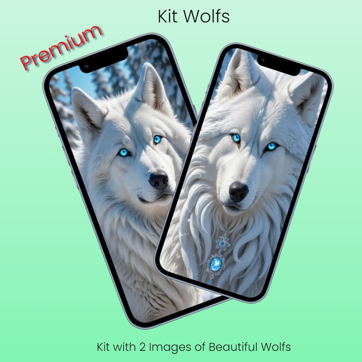 Kit Wolfs - 2 Images (Lobos)