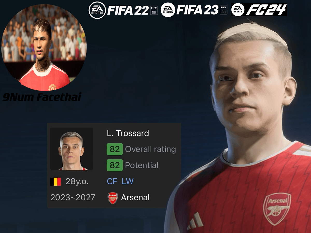 Leandro Trossard(FIFA22,23-FC24)