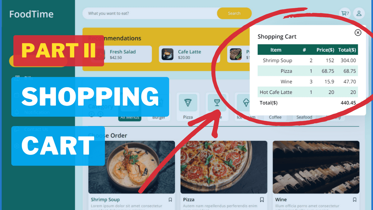 Responsive Food Delivery Services Website (Full Source Code & Assets ...