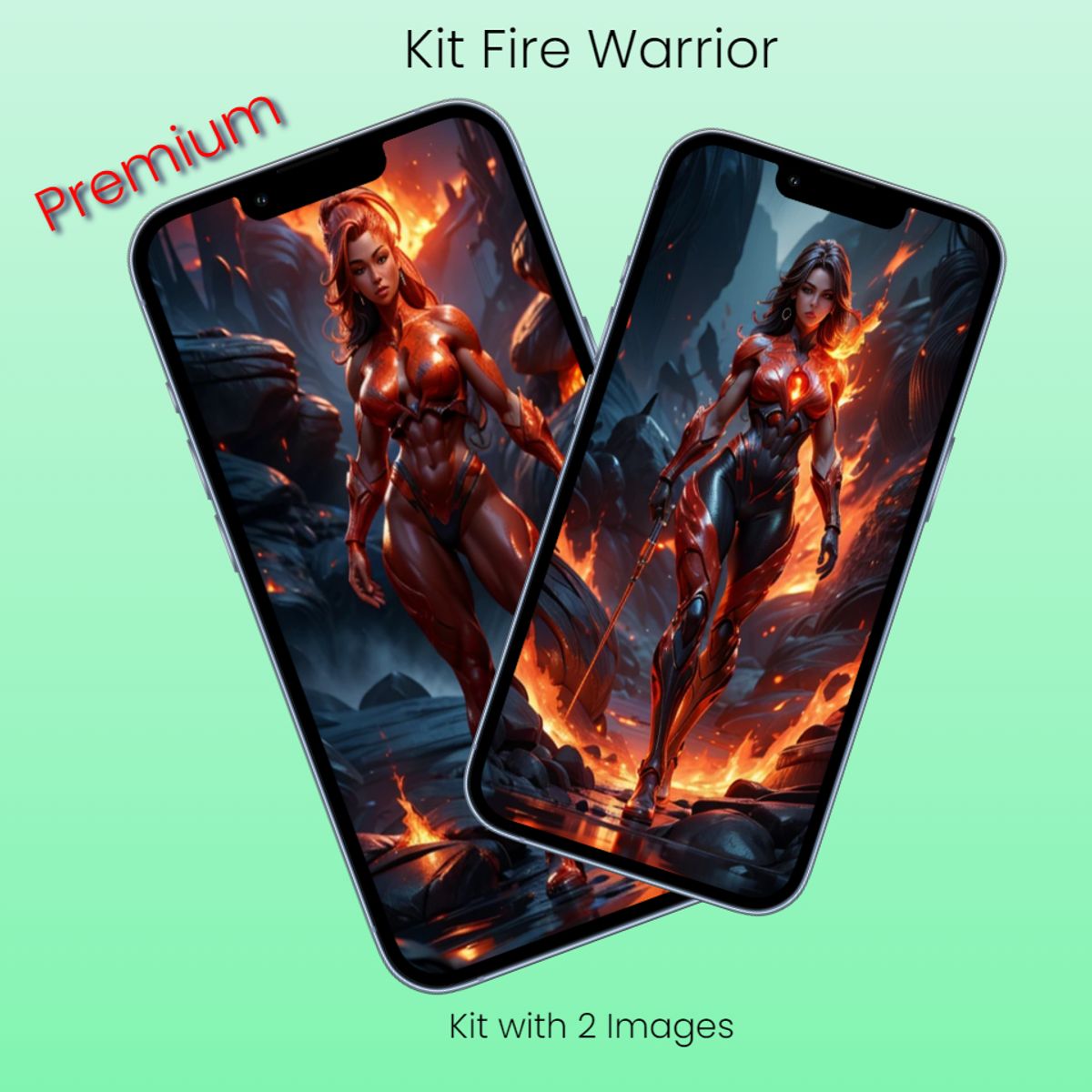 Kit Fire Warrior Women - 2 Images