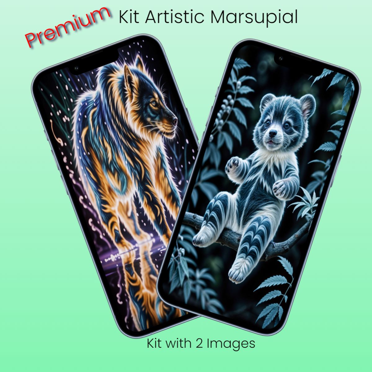 Kit Artistic Marsupial - 2 Images