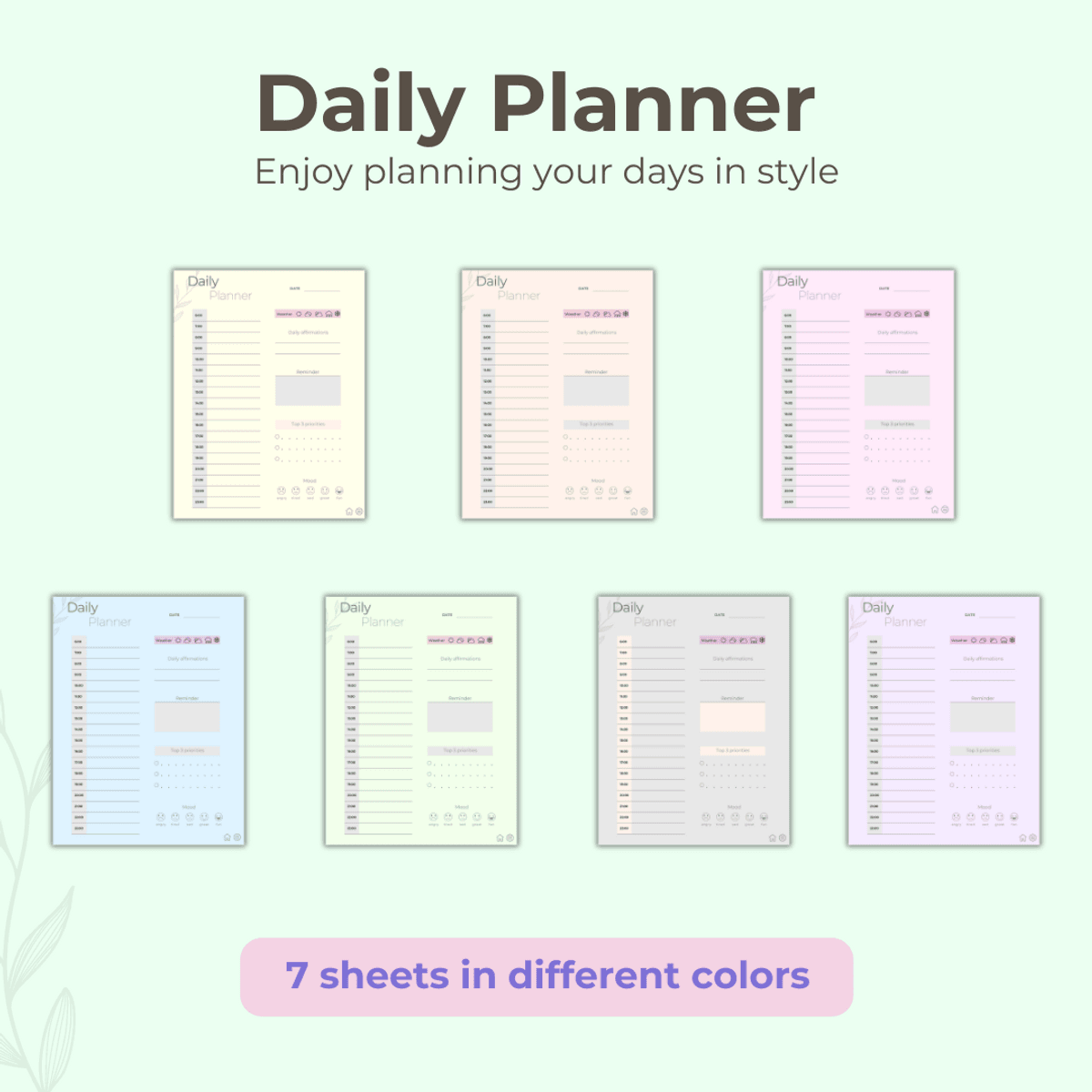 Digital Notebook | For IOS and Android | Vertical | with Hyperlink